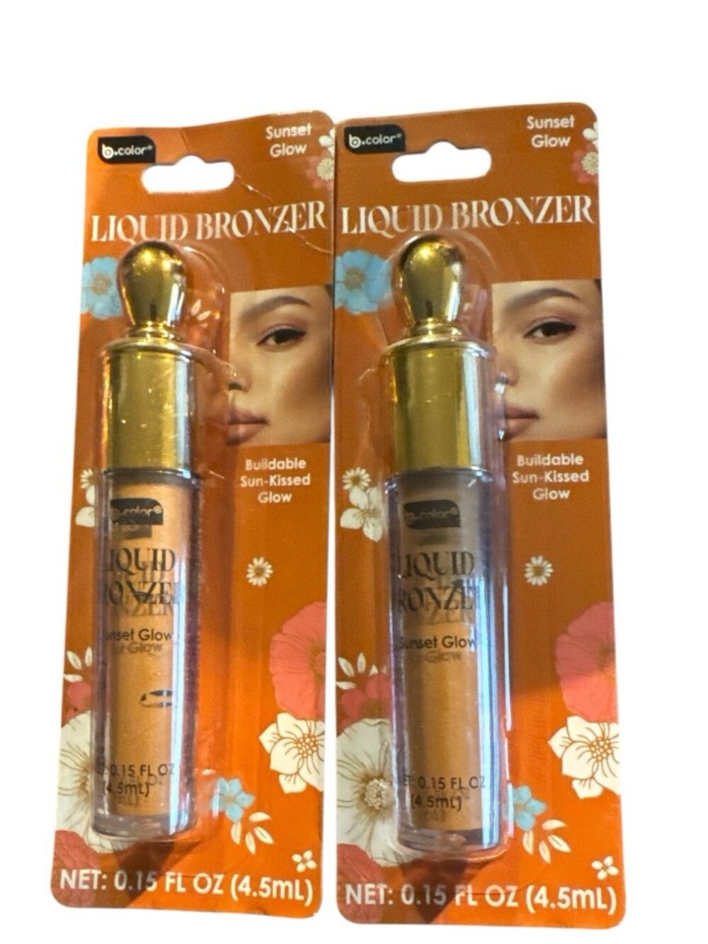 B-Pure Liquid Bronzer Sunset Glow 2 Piece Set